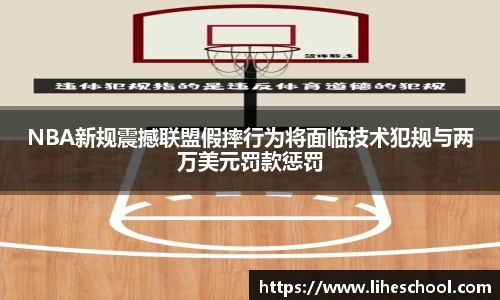 NBA新规震撼联盟假摔行为将面临技术犯规与两万美元罚款惩罚
